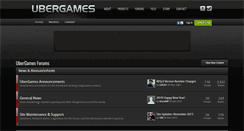 Desktop Screenshot of forums.ubergames.net